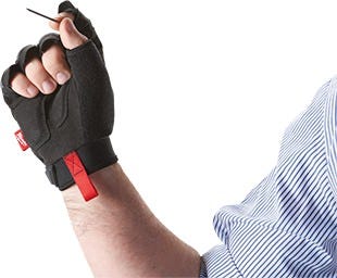 Milwaukee 48-22-8745 Fingerless Work Gloves - S