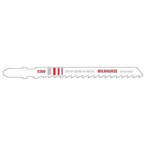 Milwaukee 48-42-5300 4" 6 TPI Bi-Metal Jigsaw Blade, 5-Pack