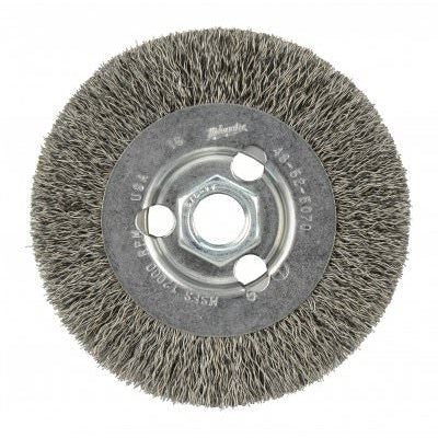 Milwaukee 48-52-5070 4" Radial Crimped Wheel- Carbon Steel