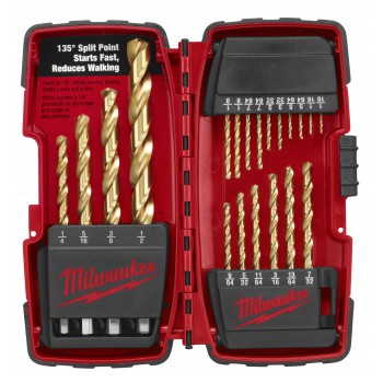 Milwaukee 48-89-1105 20 Piece Titanium Drill Bit Set