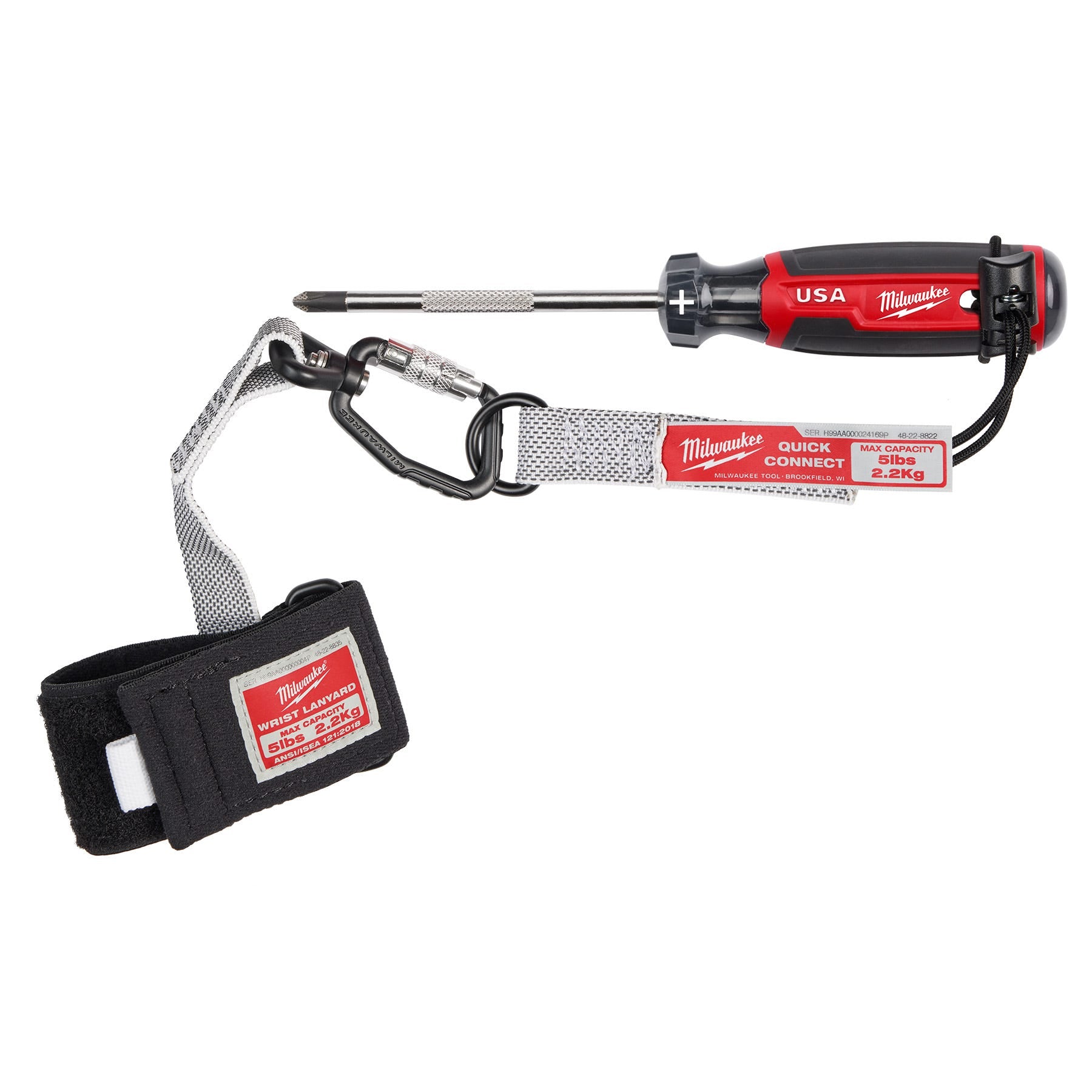 Milwaukee MT206 1/4" Slotted 4" Cushion Grip Screwdriver (Made in the USA)