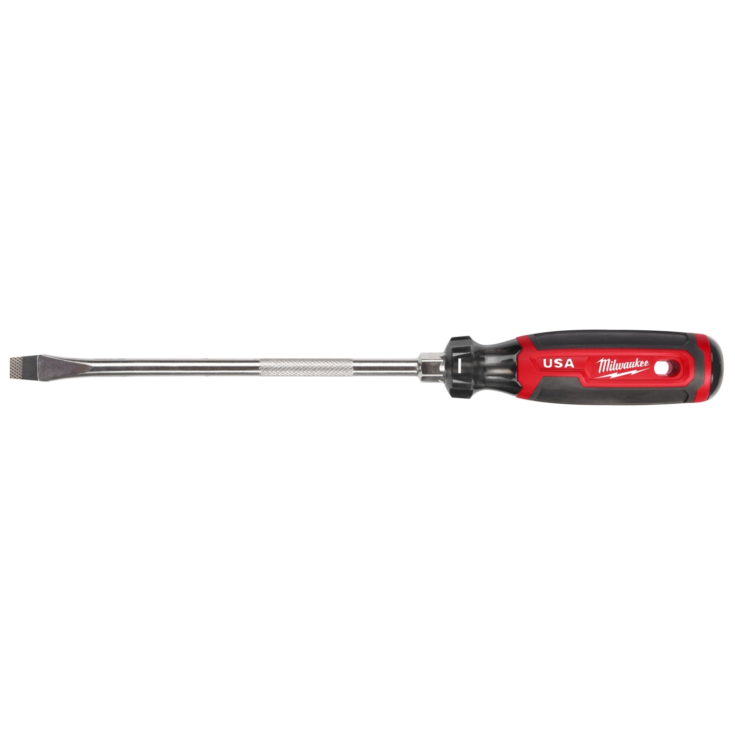 Milwaukee MT209 3/8" Slotted 8" Cushion Grip Screwdriver (Made in the USA)