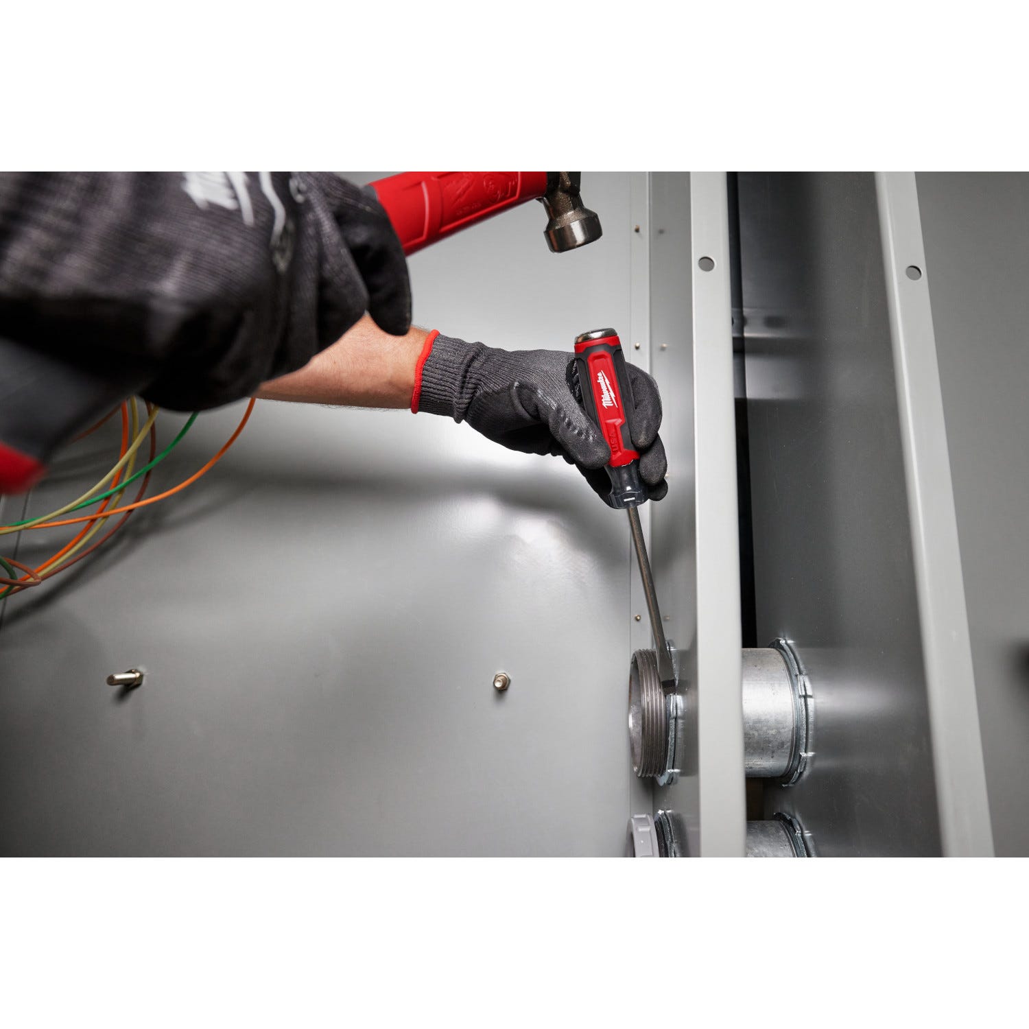 Milwaukee MT210 3/8" Slotted 8" Cushion Grip Demolition Screwdriver (USA)