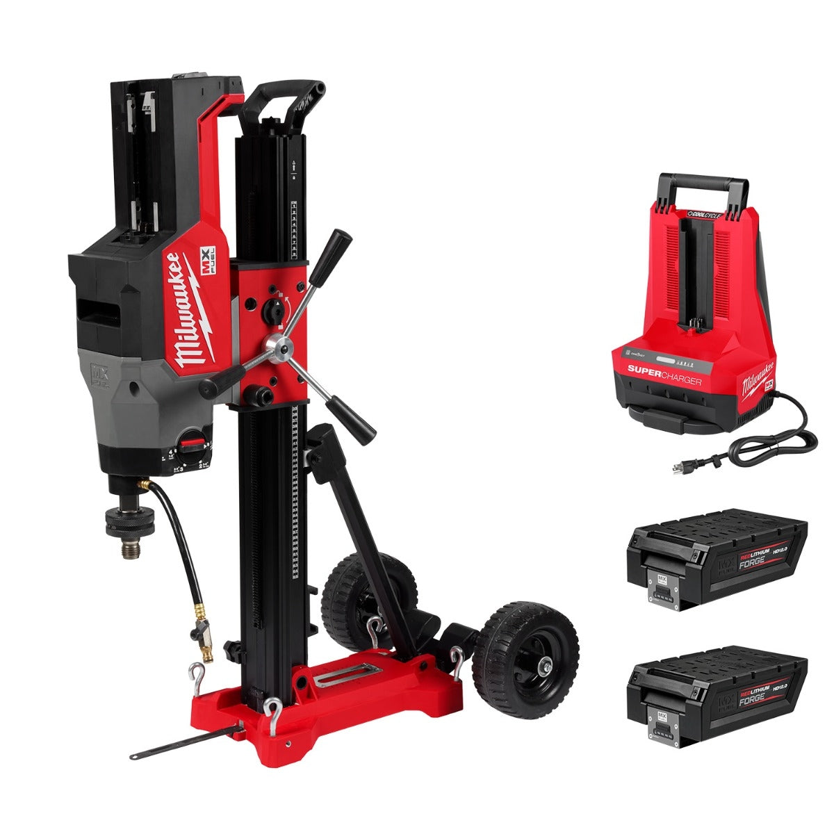 Milwaukee MXF302-2HD MX FUEL Core Rig w/ Stand Kit