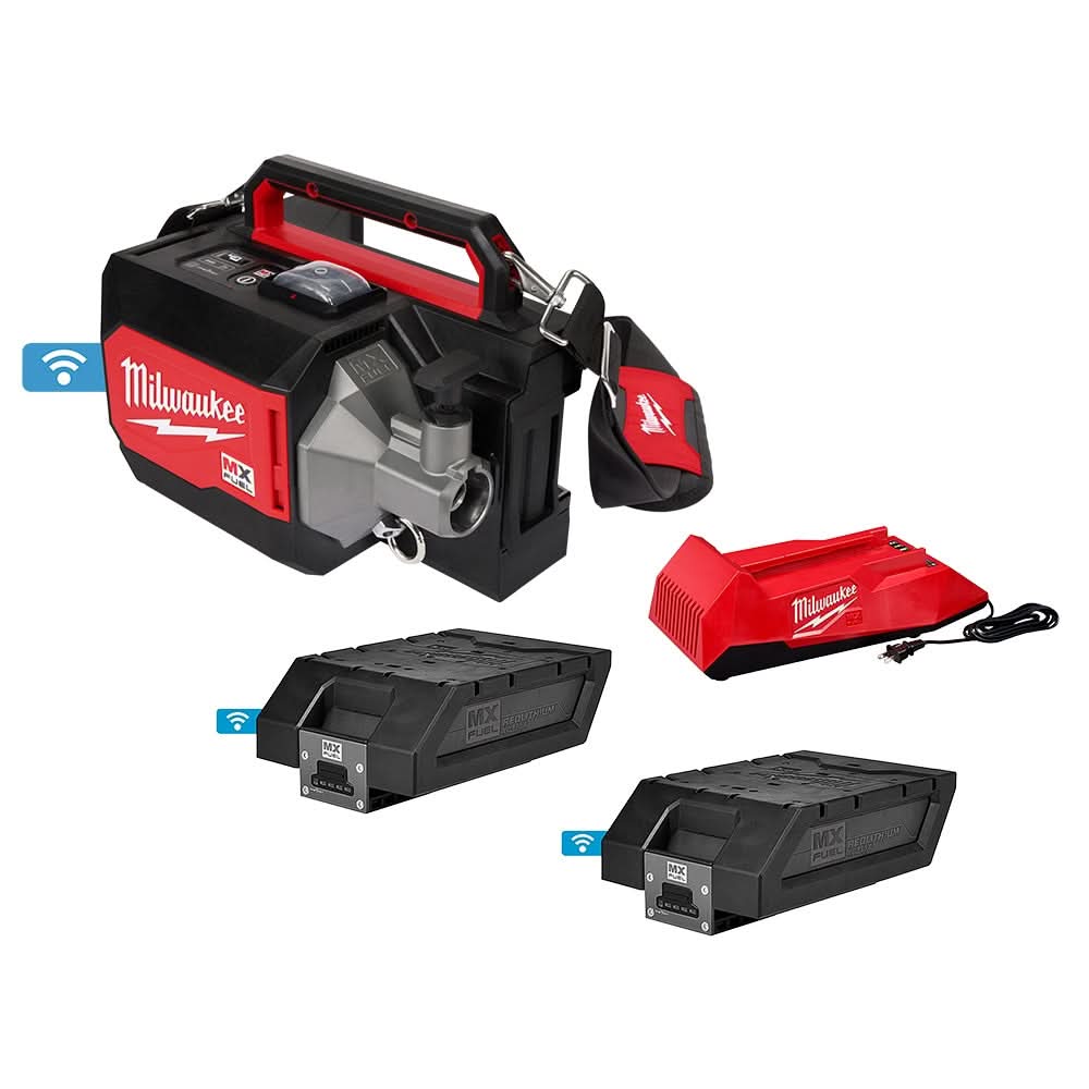 Milwaukee MXF370-2XC MX FUEL Concrete Vibrator – Tool Nut