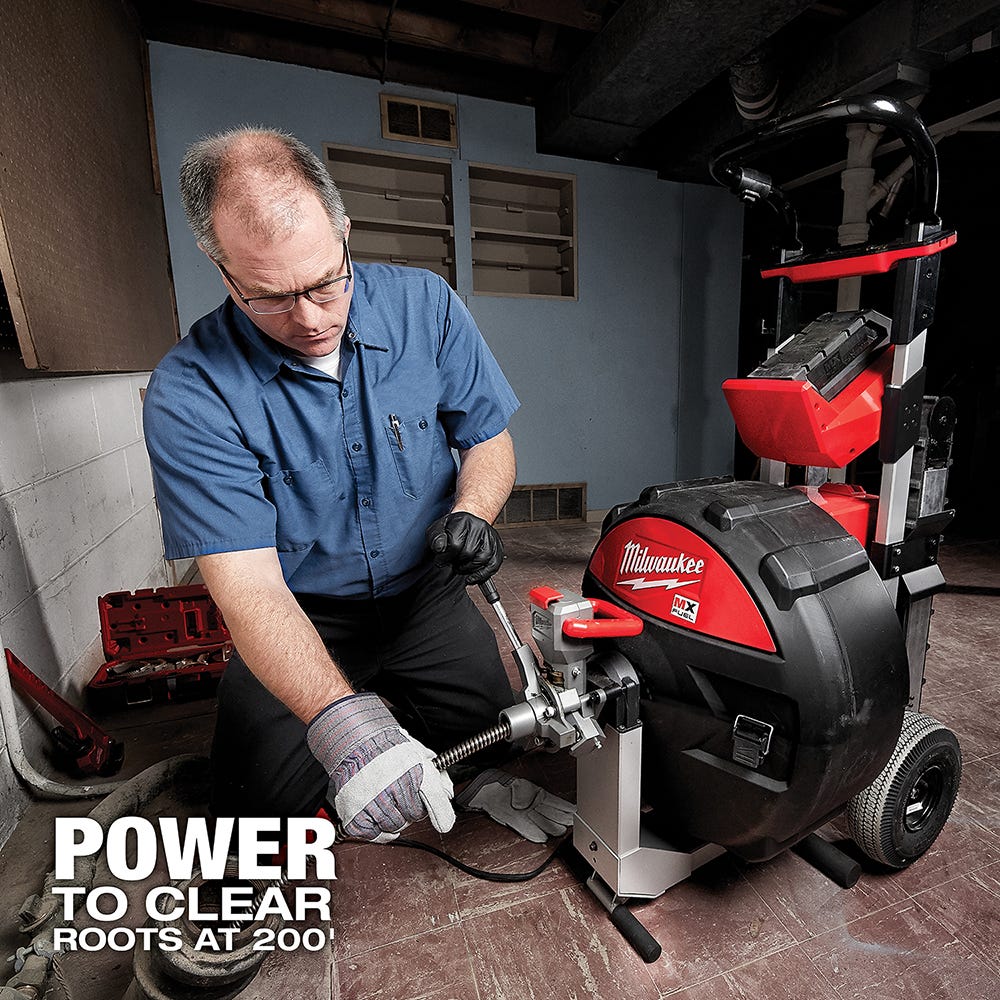 Milwaukee MXF500-1CP MX FUEL Cordless ONE-KEY Sewer Drum Machine