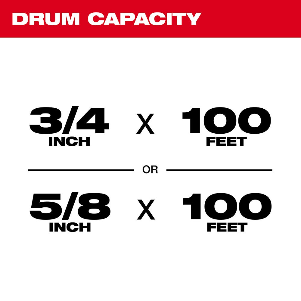 Milwaukee MXF500-1CP MX FUEL Cordless ONE-KEY Sewer Drum Machine