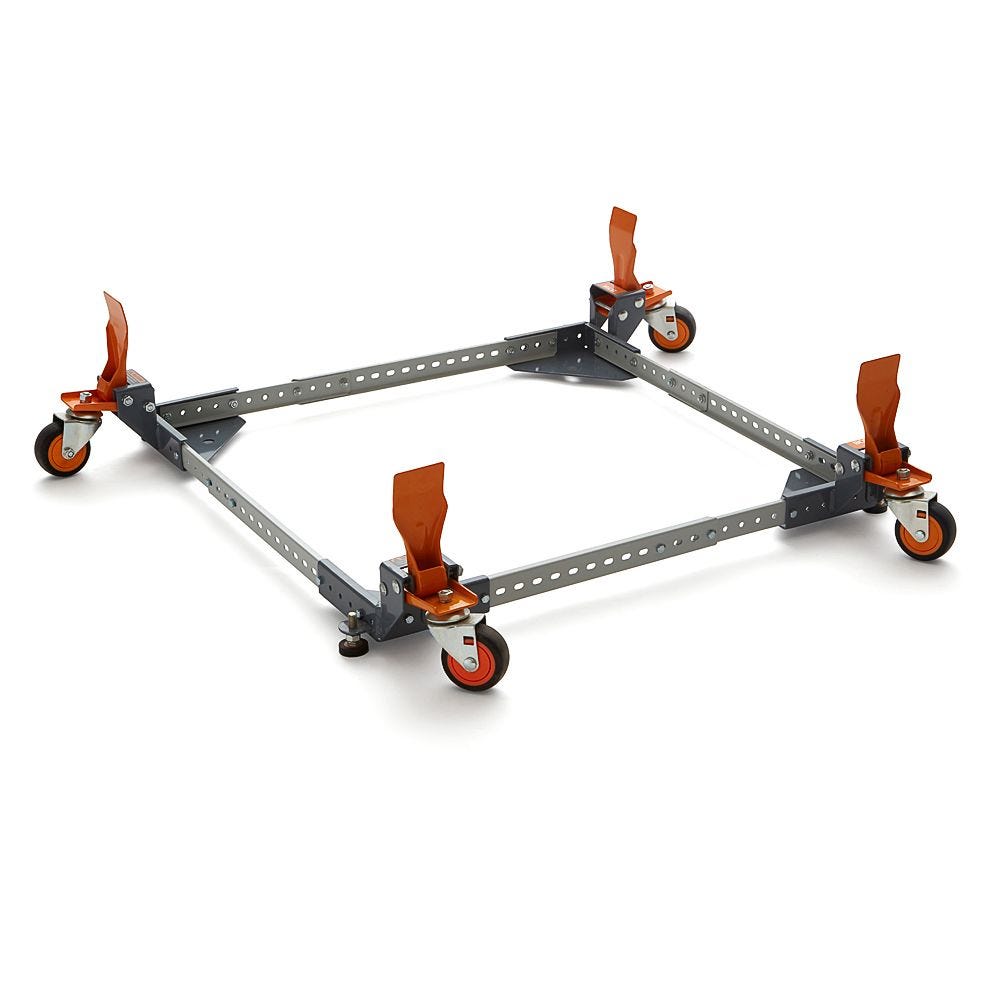 Bora PM-2550 Omnidirectional Heavy-Duty All-Swivel Adjustable Mobile Base