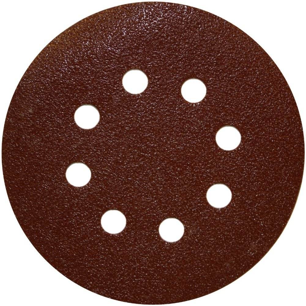 PORTER-CABLE 735800805 5" H&L AO 8 hole 80g disc 5 pack