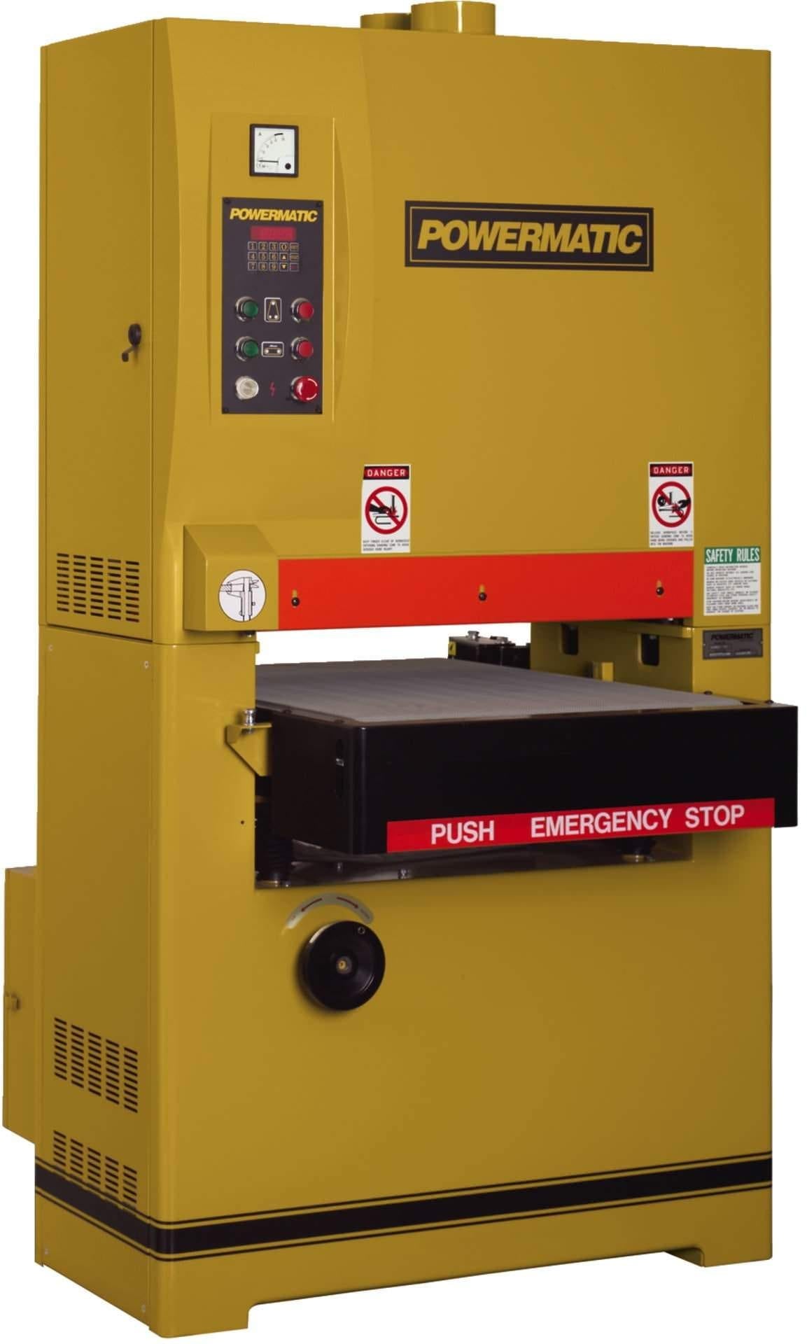 Powermatic 1790825 WB-25, 25-inch Sander, 15HP 3PH 230/460V with DRO
