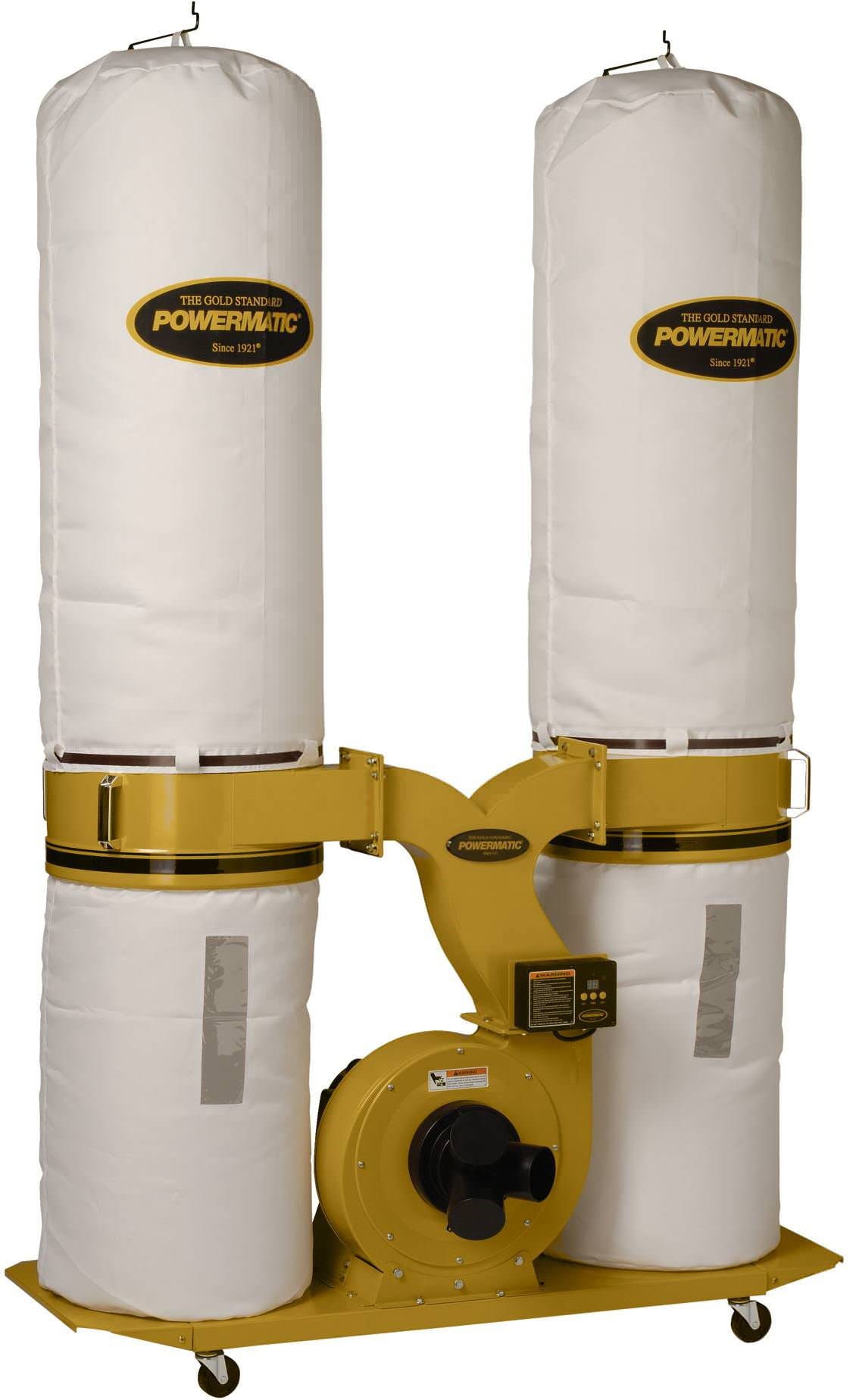 Powermatic 1792073K PM1900TX-BK3 Dust Collector, 3HP 3PH 230/460V, 30-Micron Bag Filter Kit