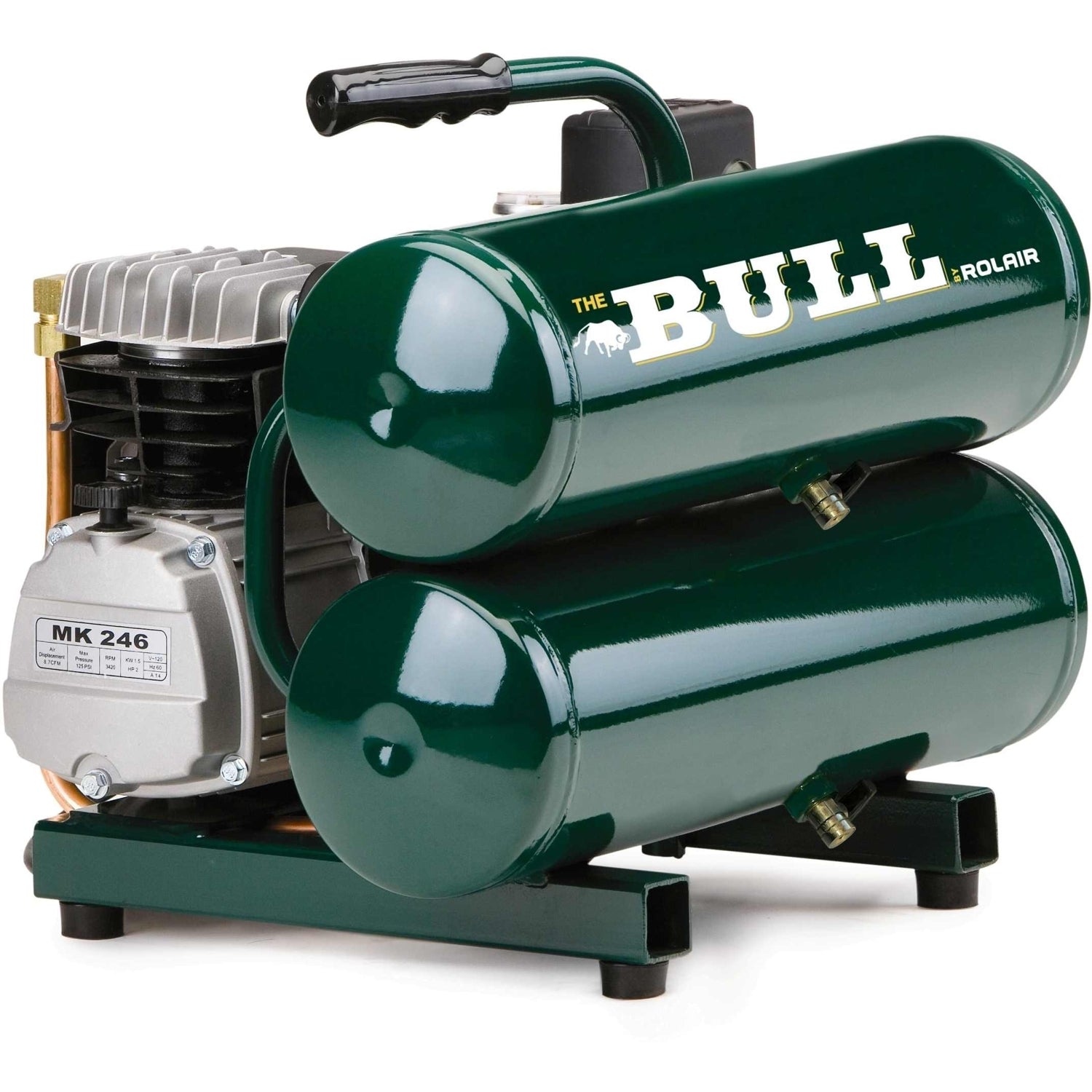 Rolair FC2002 Hand Carry Compressor - 2 Hp, 4.3 Gallons