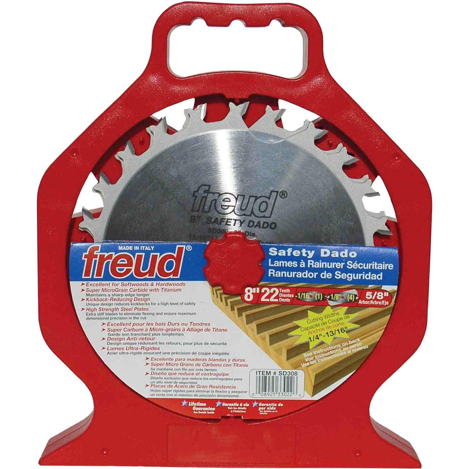 Freud SD308 8-Inch Safety Dado Sets