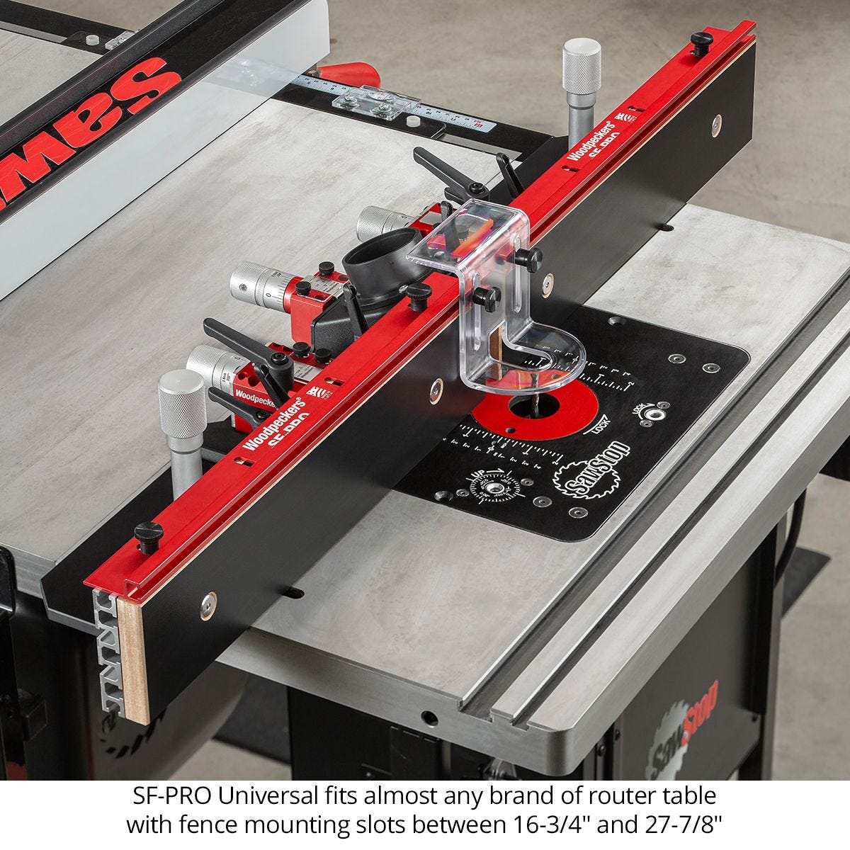 Woodpeckers SFPRO Universal Router Table Fence for SPRO-23 / SF-36-SINGLE Fences
