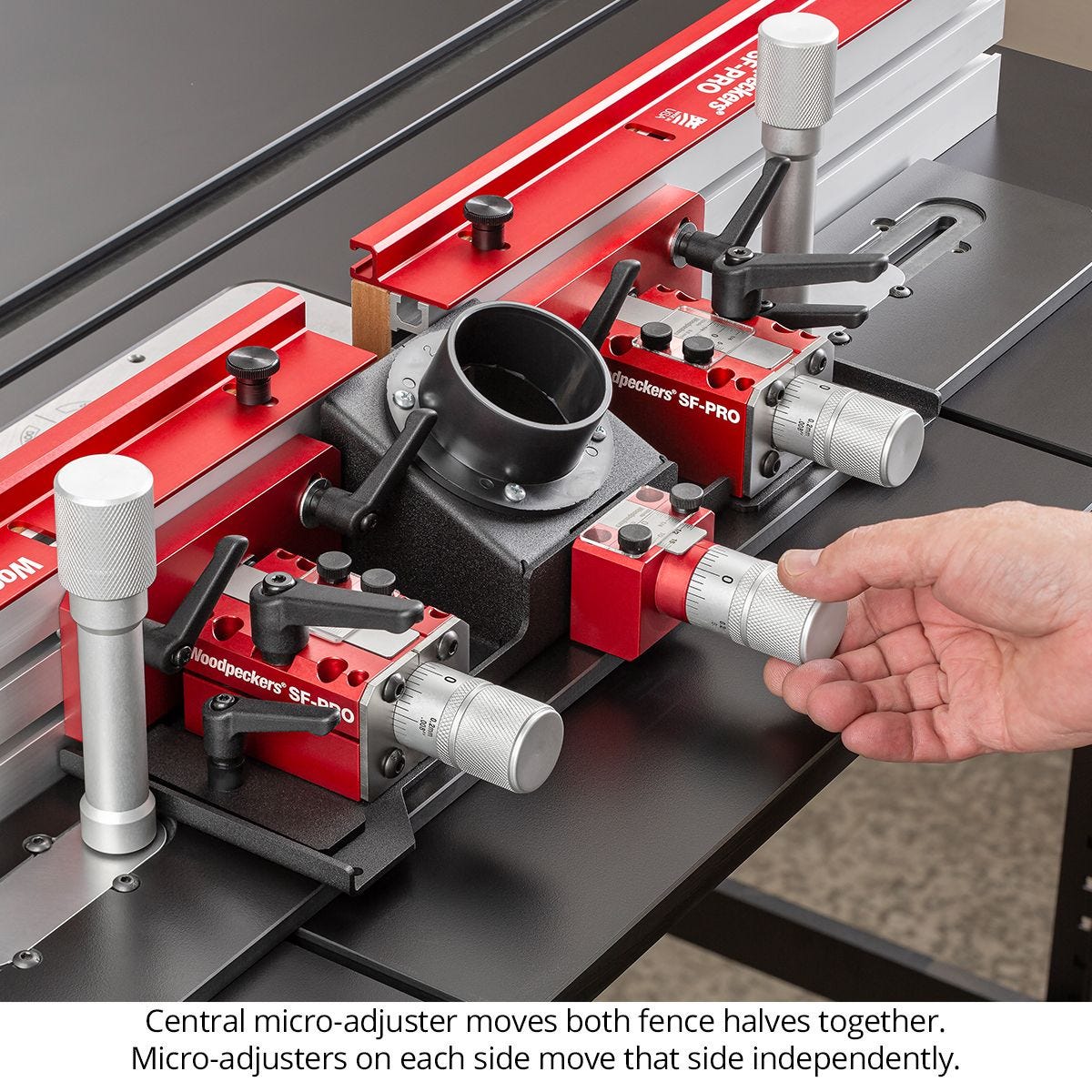 Woodpeckers SFPRO Universal Router Table Fence for SPRO-23 / SF-36-SINGLE Fences