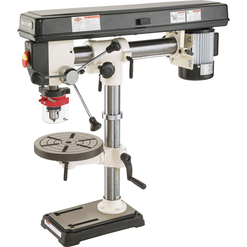 Shop Fox W1669 1/2 HP 34-Inch Benchtop Radial Drill Press – Tool Nut