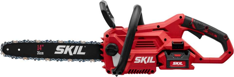 SKIL CS4555-10 PWRCORE 40 Brushless 40V 14" Chainsaw Kit