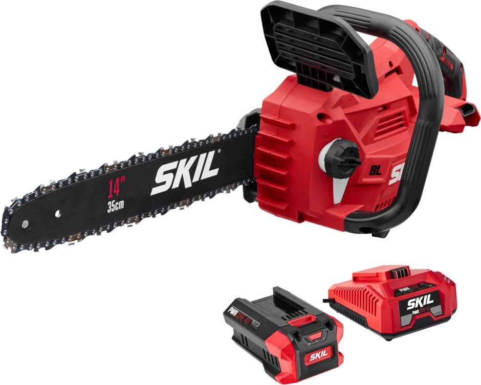 SKIL CS4555-10 PWRCORE 40 Brushless 40V 14" Chainsaw Kit