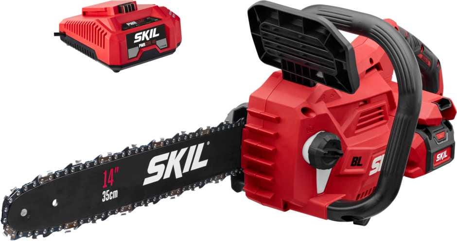 SKIL CS4555-10 PWRCORE 40 Brushless 40V 14" Chainsaw Kit