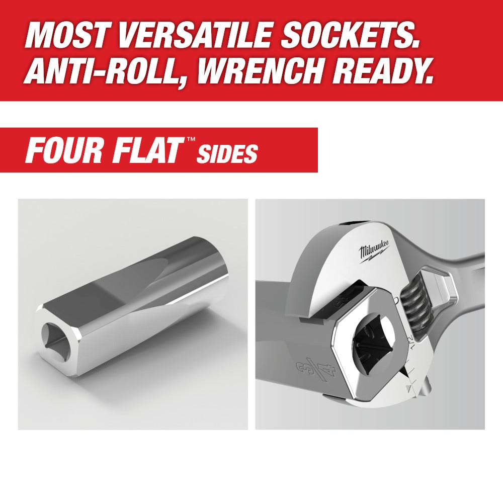 Milwaukee 45-34-8044 3/8" DRIVE 24MM DEEP SOCKET