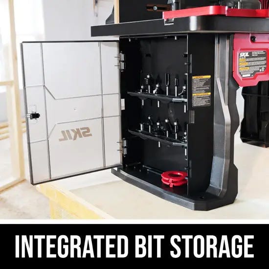 SKIL Router Table and Fixed Base Router Kit