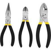 Stanley 84-114 3-Piece Basic Plier Set