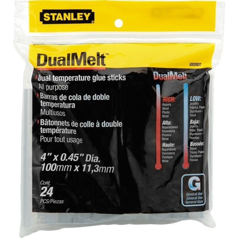 Stanley Gs20Dt Dual Temperature-4" Glue Sticks