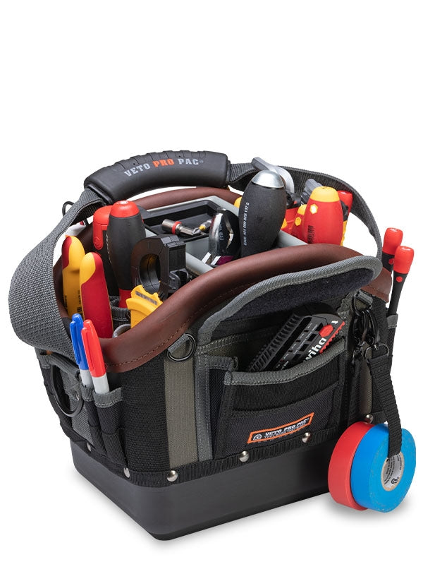 Veto Pro Pac Tech OT-SC Sub-Compact Open Top Electrician Tool Bag