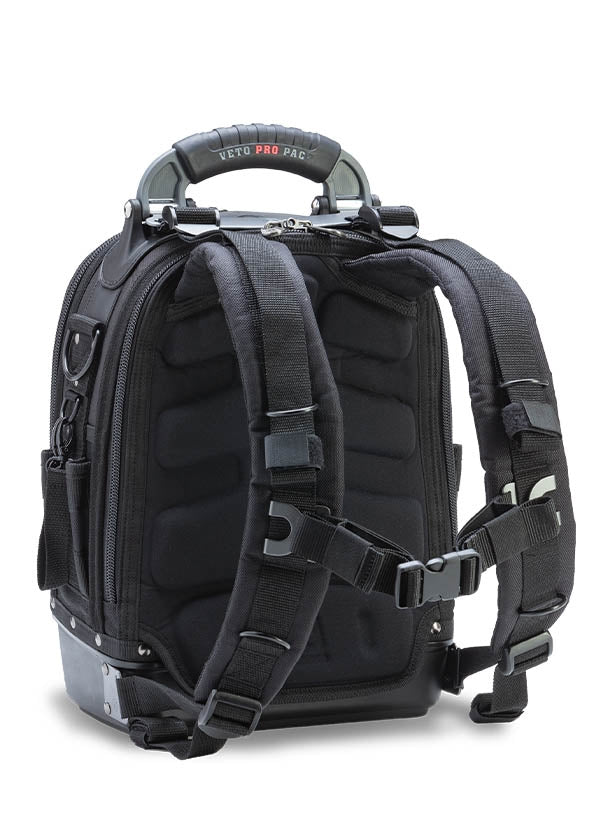 Veto Pro Pac Tech Pac MC Blackout Build-out Compact Customizeable Service Tech Tool Backpack