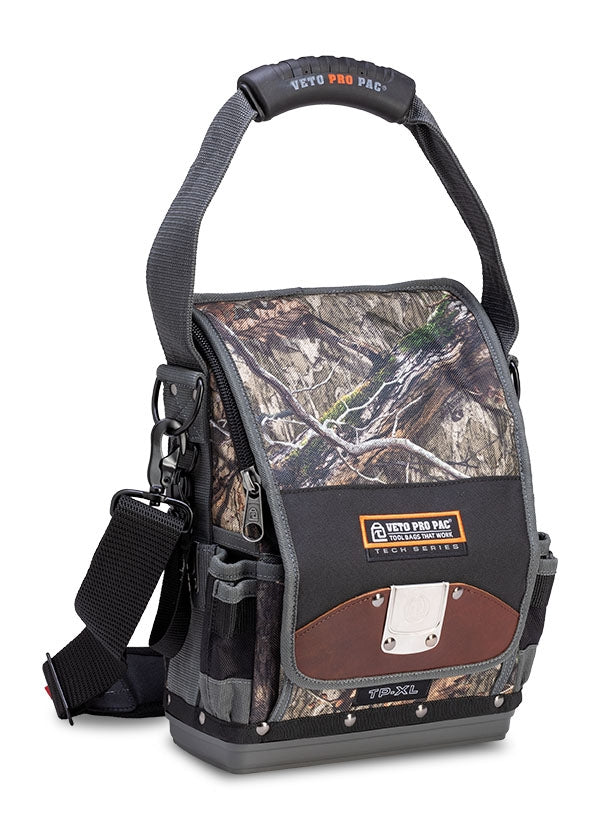 Veto Pro Pac TP-XL Large Sized Zippered Technician's Tool Pouch, Mossy Oak