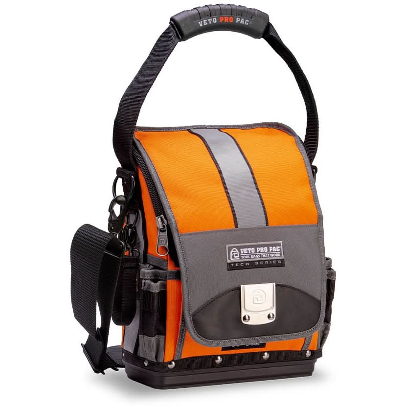 Veto Pro Pac TP-XL Hi-Viz Orange Large Zippered Technician Tool