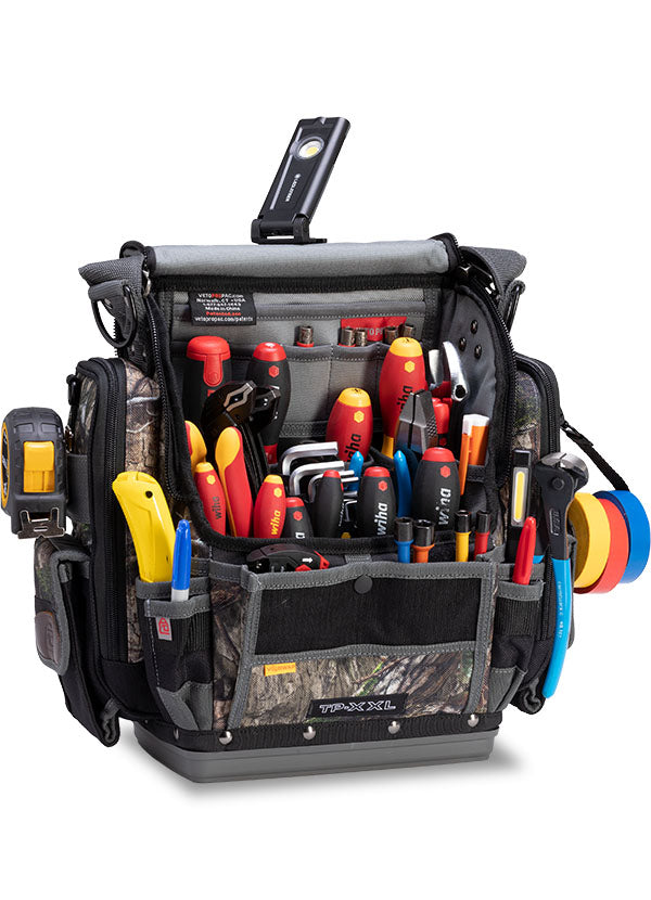 Veto Pro Pac TP-XXL Camo DNA Extra Large Zippered Technician Tool Pouch