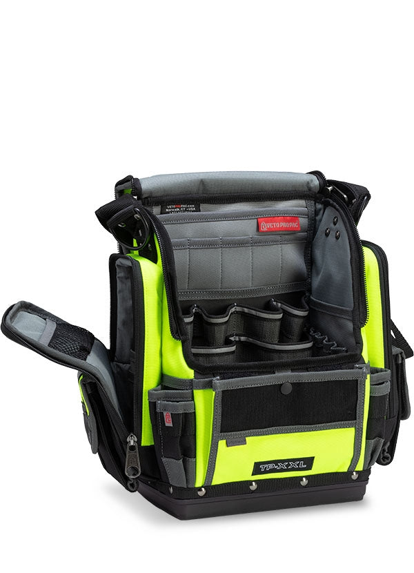 Veto Pro Pac TP-XXL Hi-Viz Yellow Extra Large Zippered Technician Tool Pouch