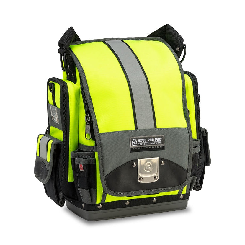 Veto Pro Pac TP-XXL Hi-Viz Yellow Extra Large Zippered Technician Tool Pouch