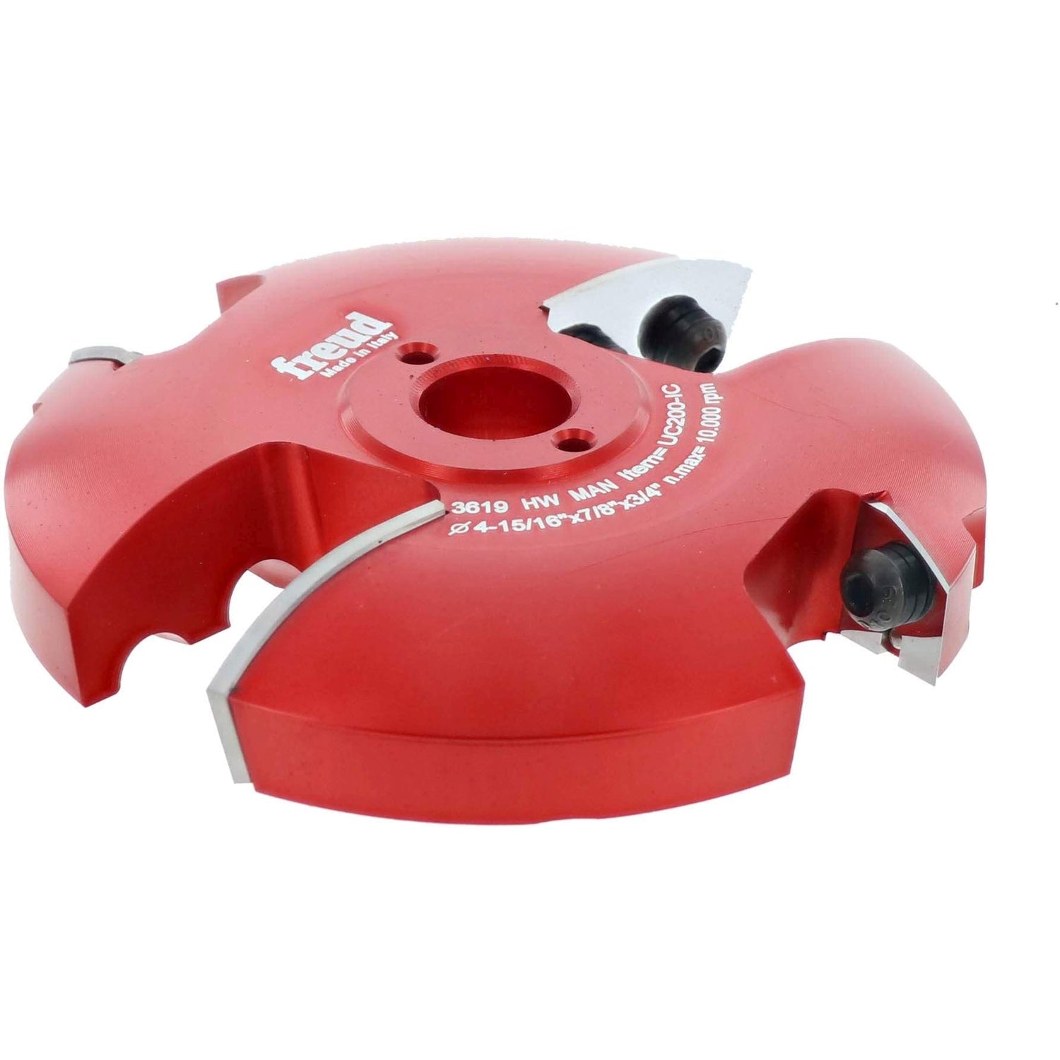 Freud UC202-IC 4-15/16-Inch 2+2 Advanced Cutter Design for 5/8-Inch Stock