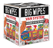 Big Wipes Industrial Cleaning Van System