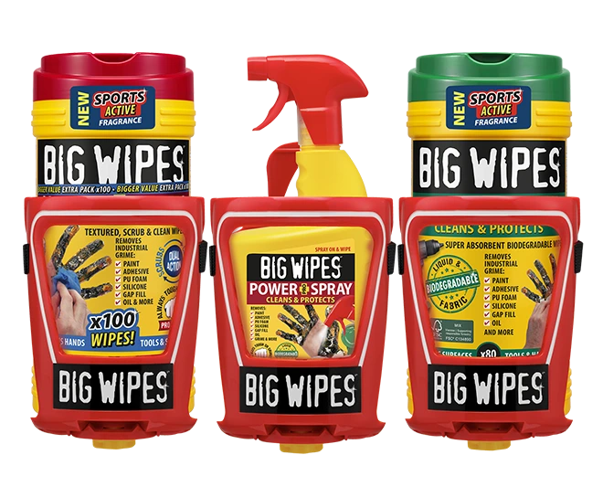 Big Wipes Industrial Cleaning Van System