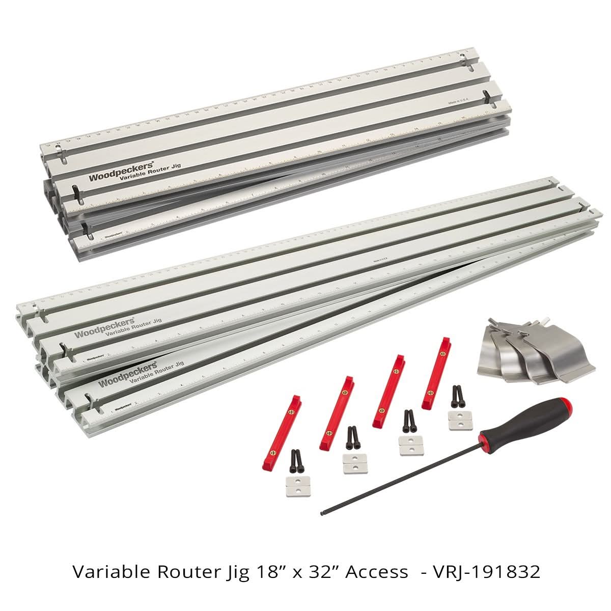 Woodpeckers VRJ-191832 Variable Router Jig, 18