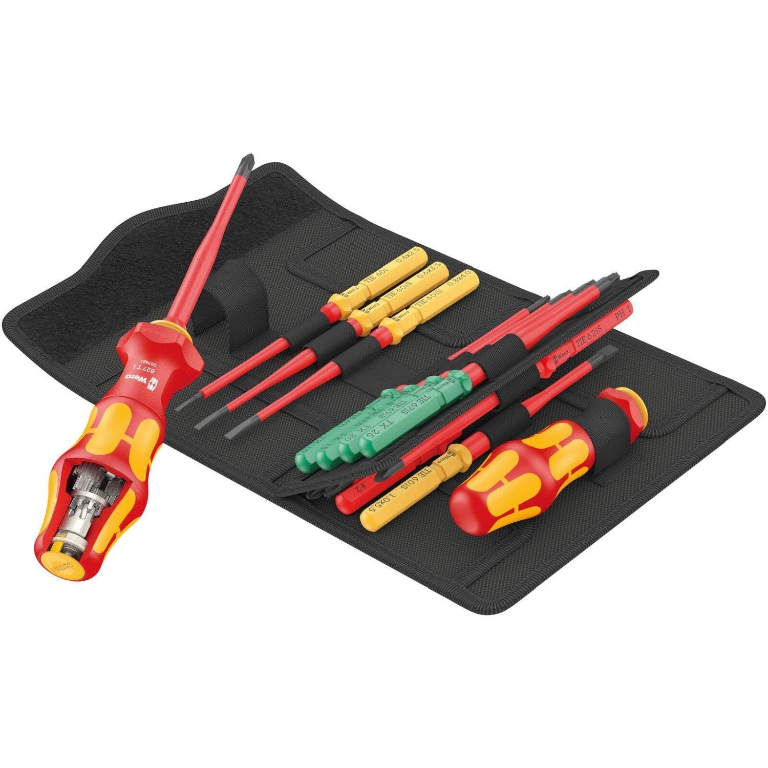 メンテナンス wera tool finder Wera Kraftform Kompakt Turbo I Imperial 1 Tool Finder, 16-Pieces