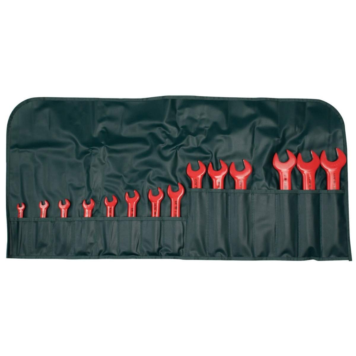 Wiha 20190 Insulated Open End Wrench 14 Piece Inch Set