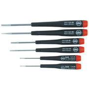 Wiha 26090 Precision Slotted Screwdrivers 6 Piece Set