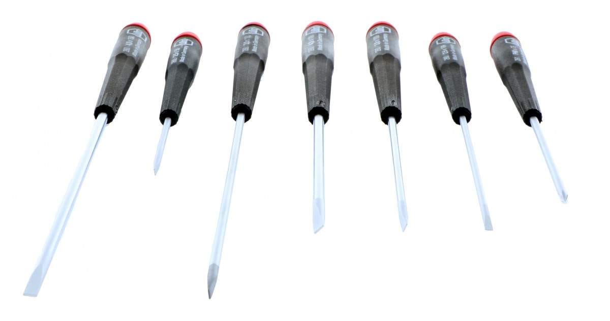 Wiha 26092 Precision Slotted/Phillips Screwdrivers 7 Piece Set