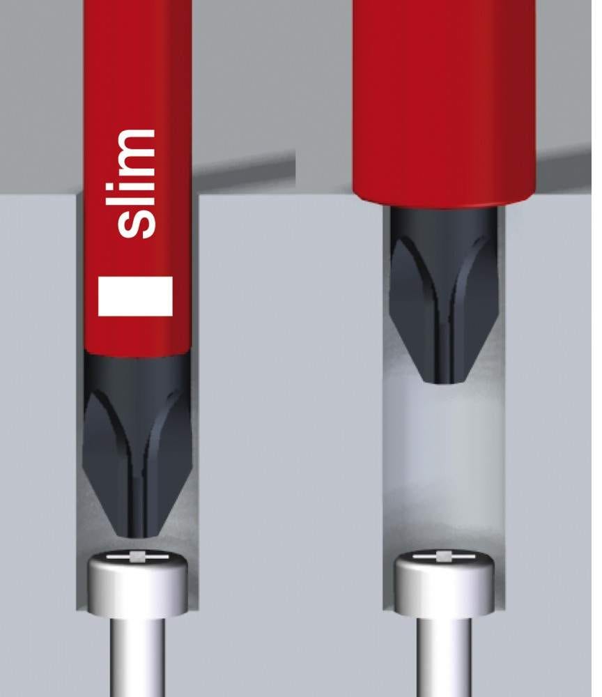 Wiha 28391 8-Piece Insulated SlimLine Blade Set