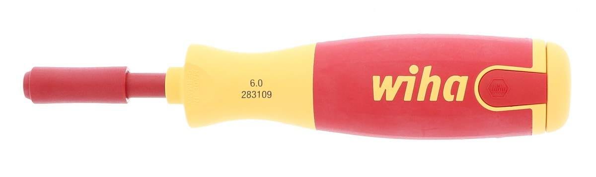 Wiha 28393 Insulated 6-in-1 Ultra Driver SlimLine Slotted and Phillips Set