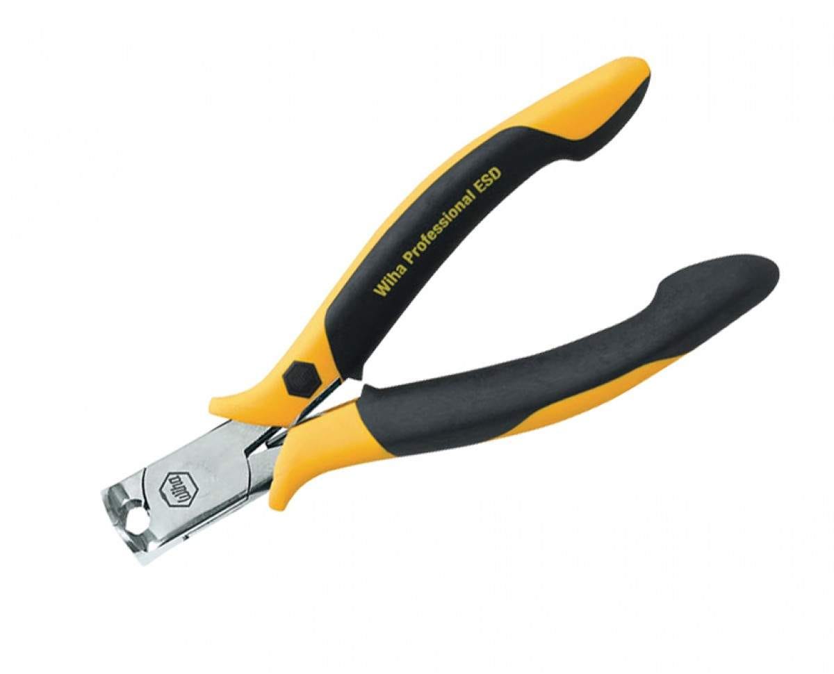 Wiha 32734 ESD Safe Precision Wide Head Flush End Cutters – Tool Nut