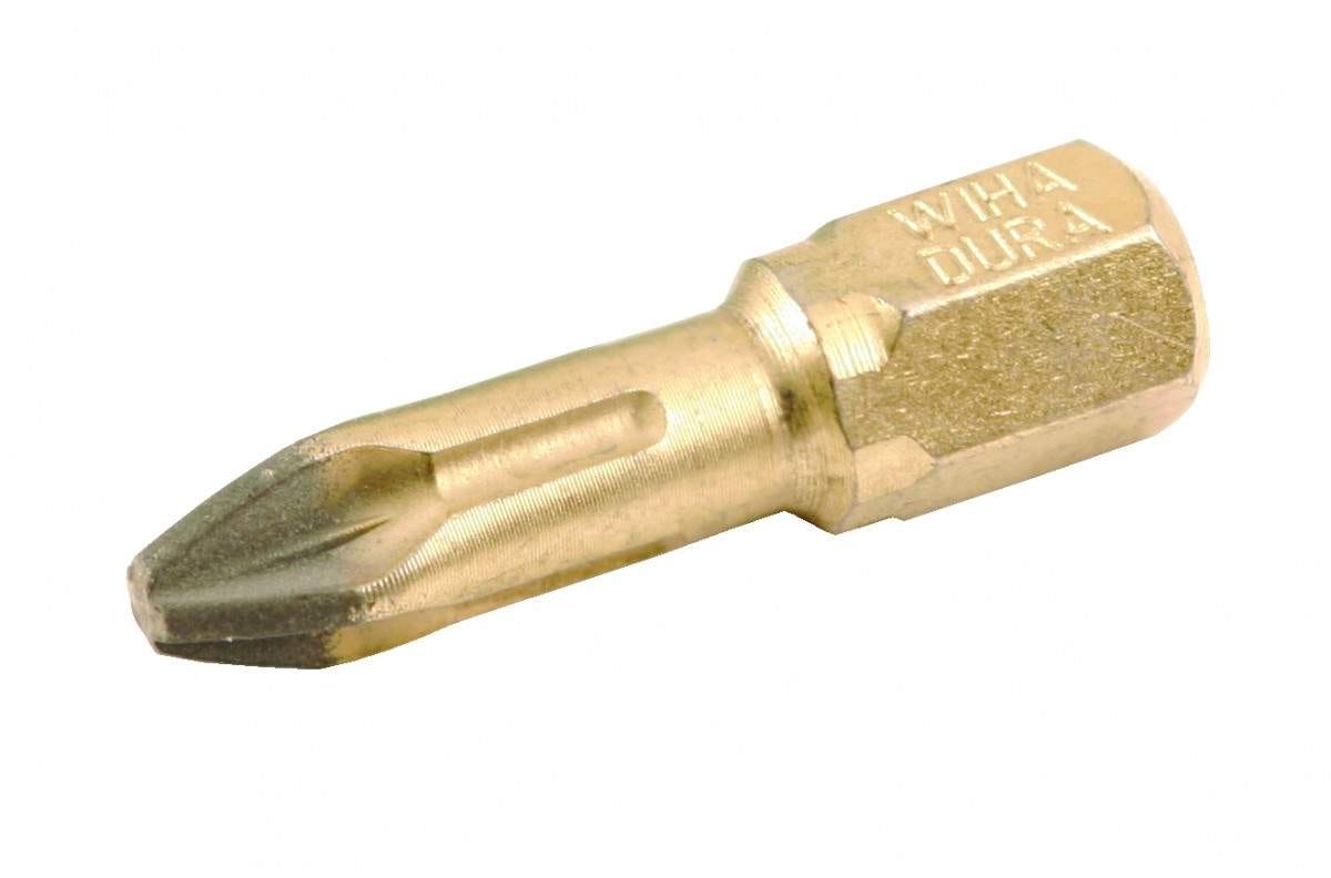 Wiha 71212 PoziDriv Dura Insert Bit #2 x 25mm