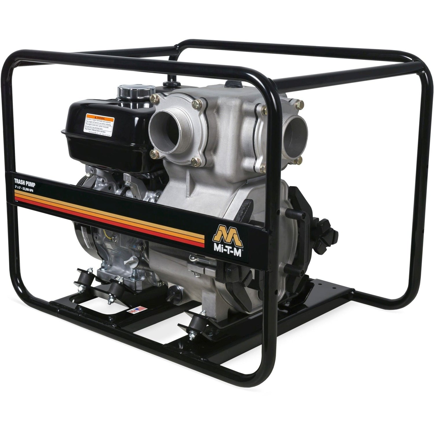 Mi-T-M WTP-T03-0MGH 3-Inch Trash Water Pump