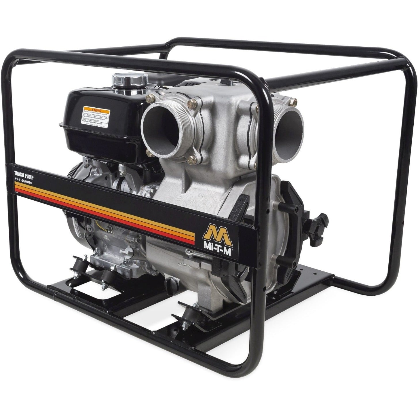 Mi-T-M WTP-T04-0MGH 4-Inch Trash Water Pump