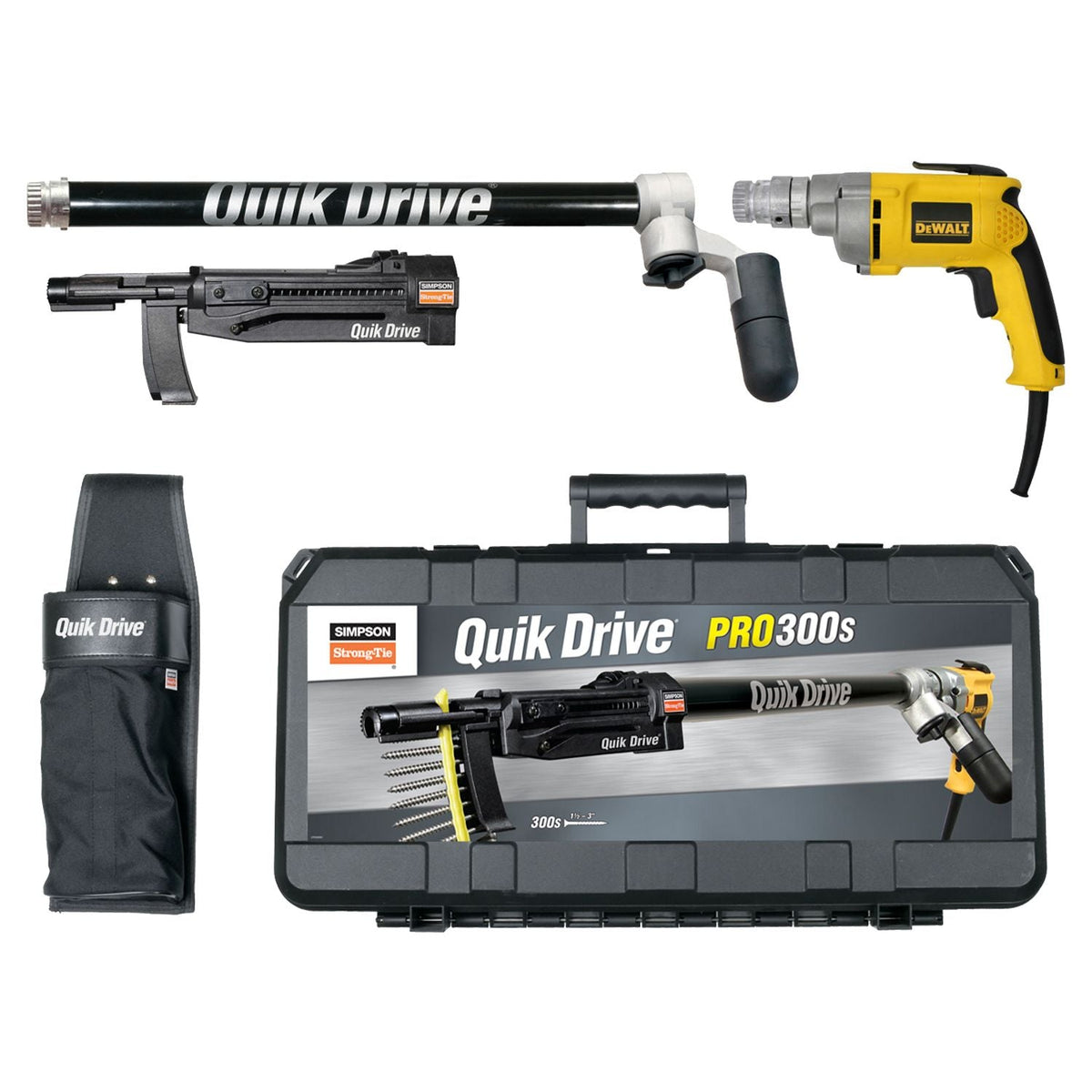 Simpson Strong-Tie Quik Drive decking system with screwdriver motor
