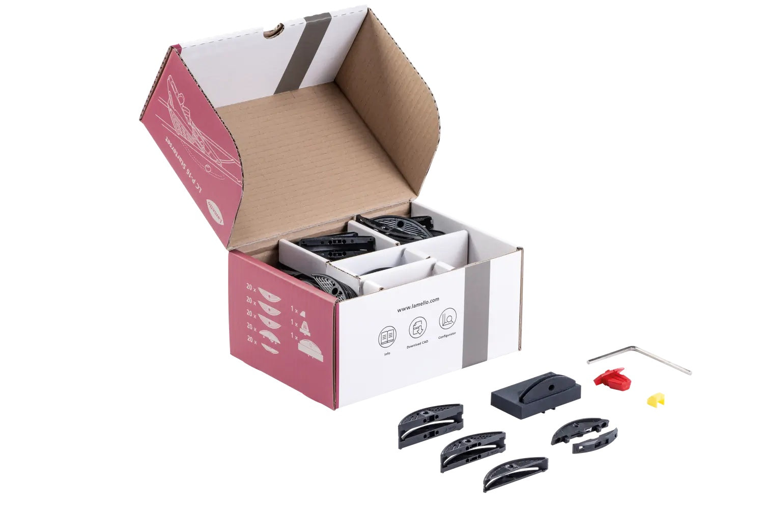 Lamello LC P-16 Panel Connectors